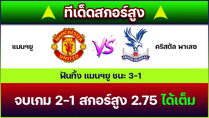 ทีเด็ดสกอร์สูง
